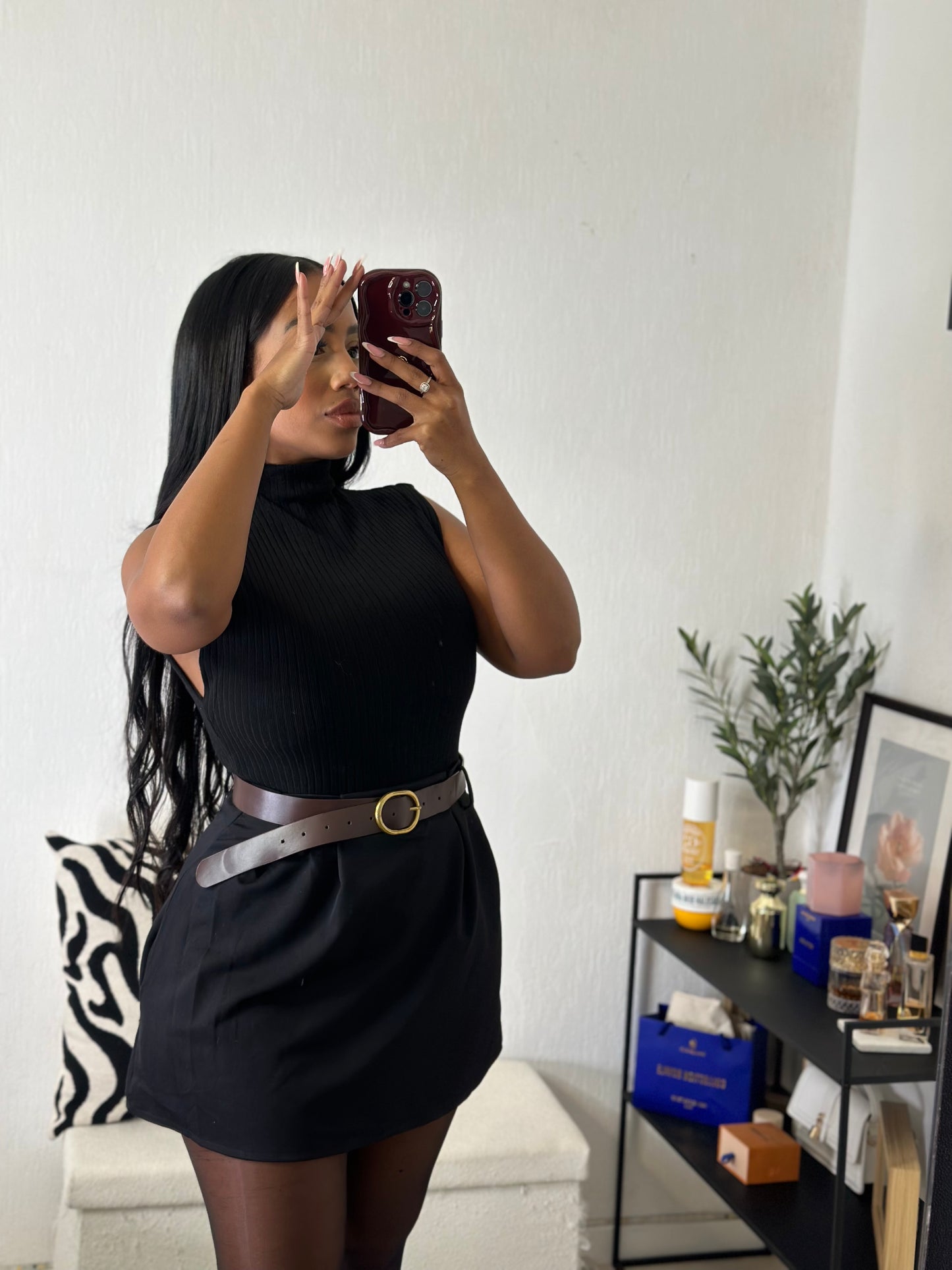 Robe TASSINA noir