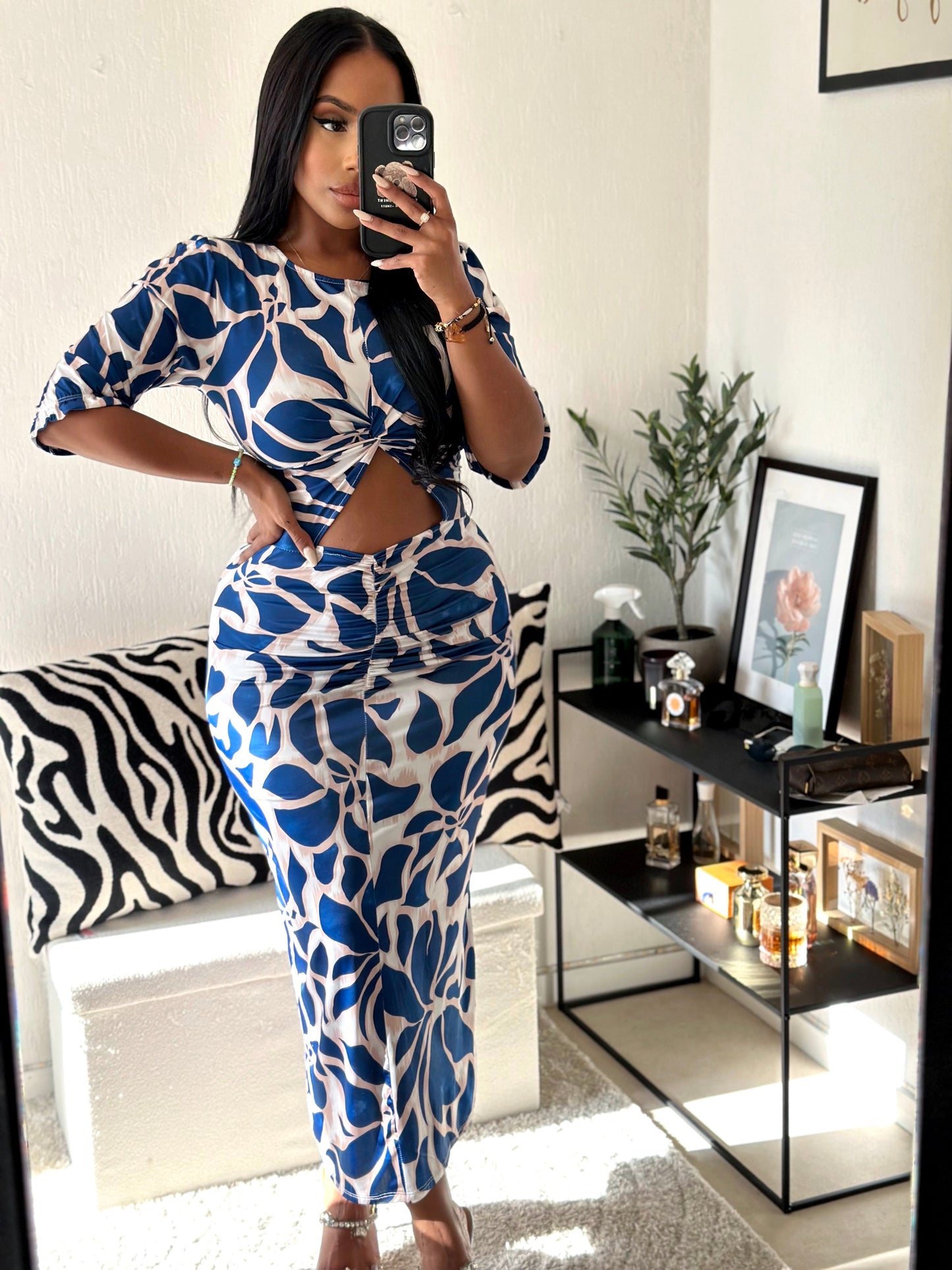 Robe AMELIA bleu