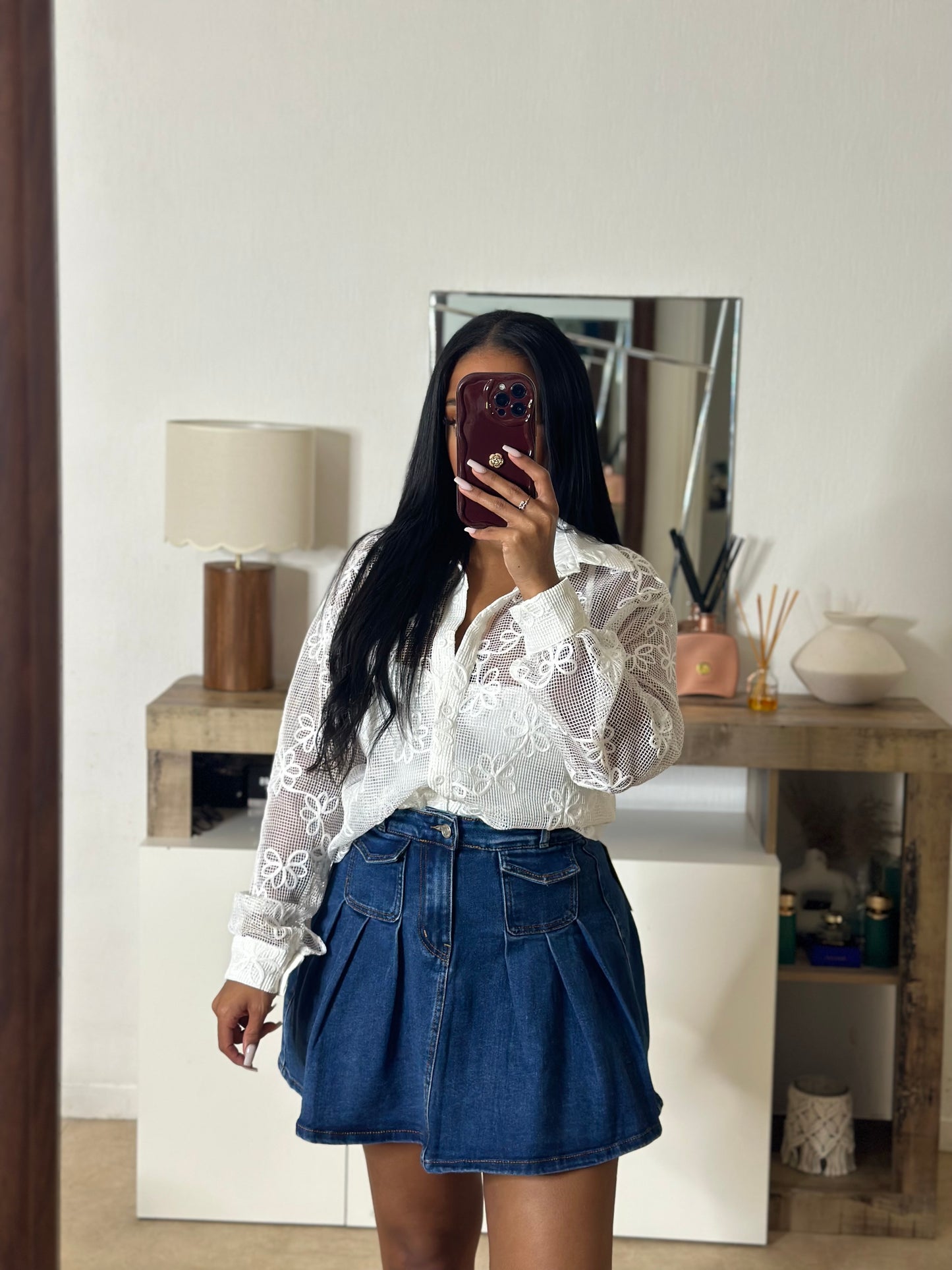 Jupe TIRA en jean
