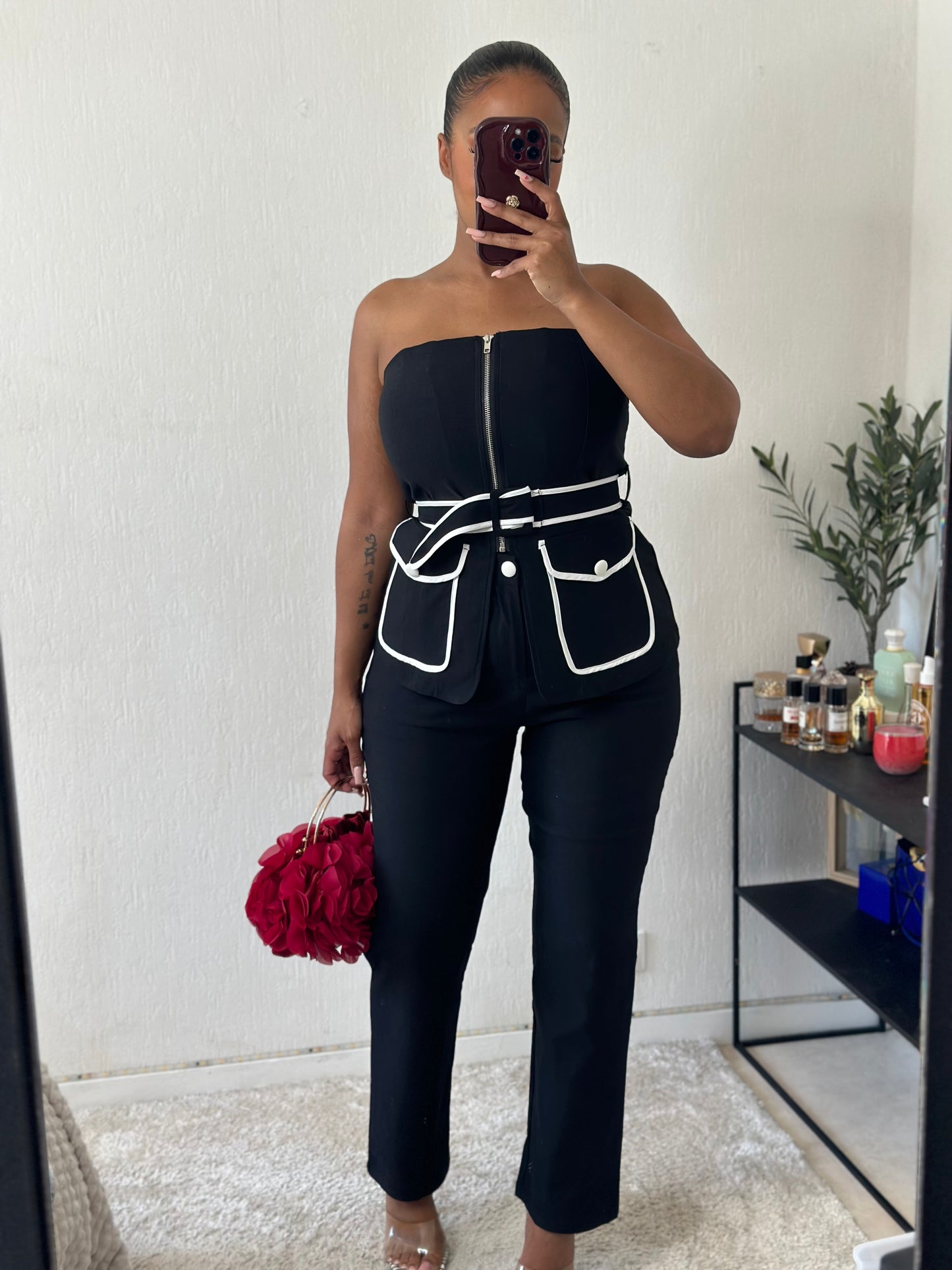 Ensemble stretch VERA noir