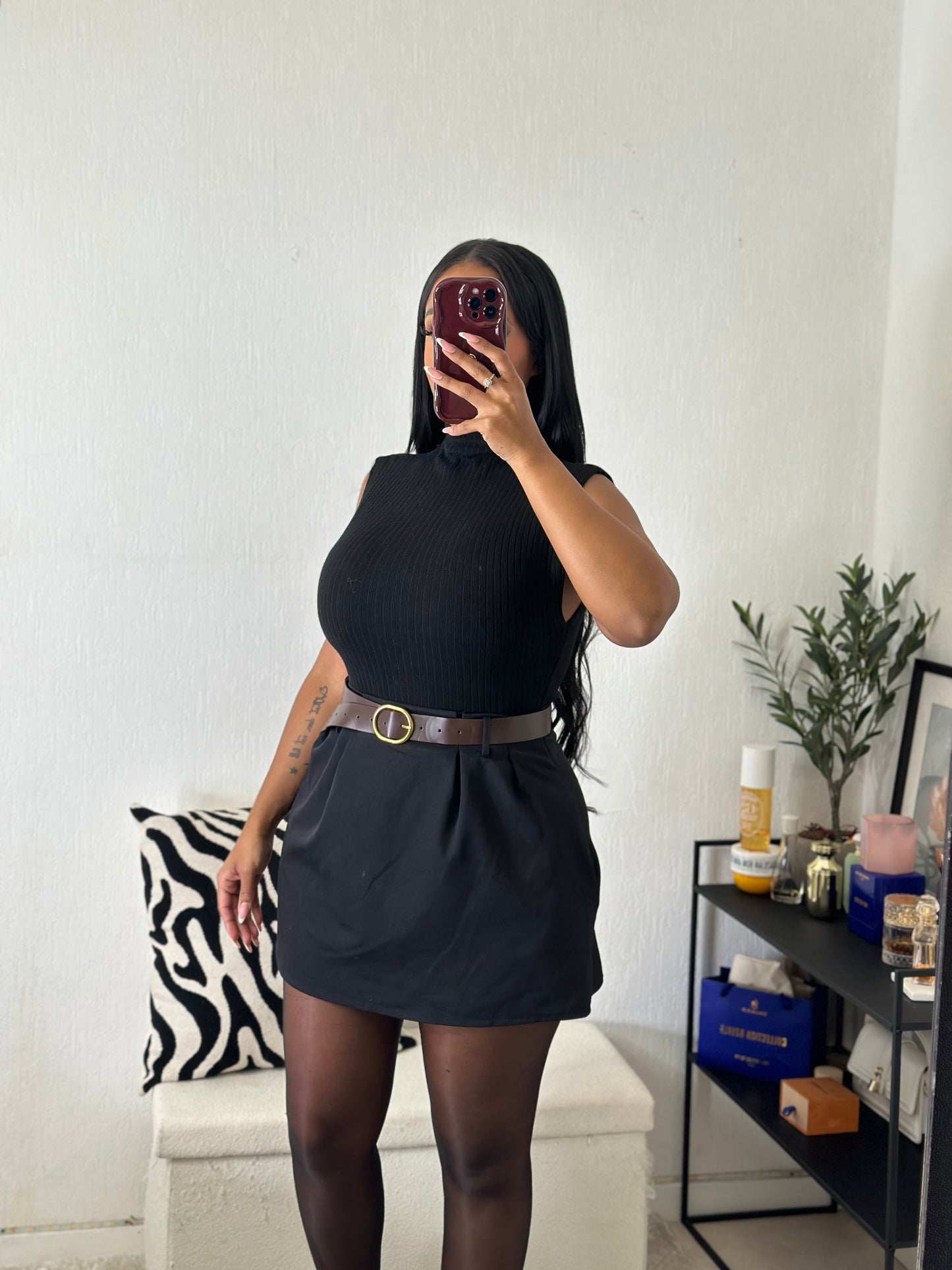 Robe TASSINA noir