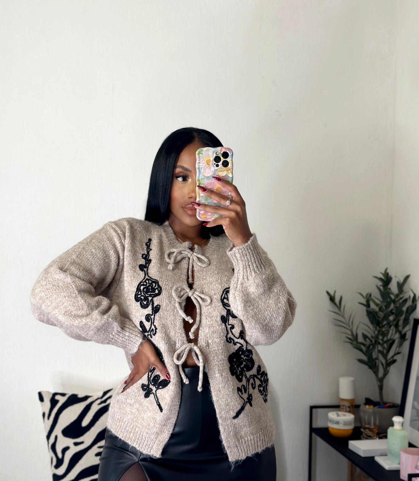 Gilet CHRISTINA taupe