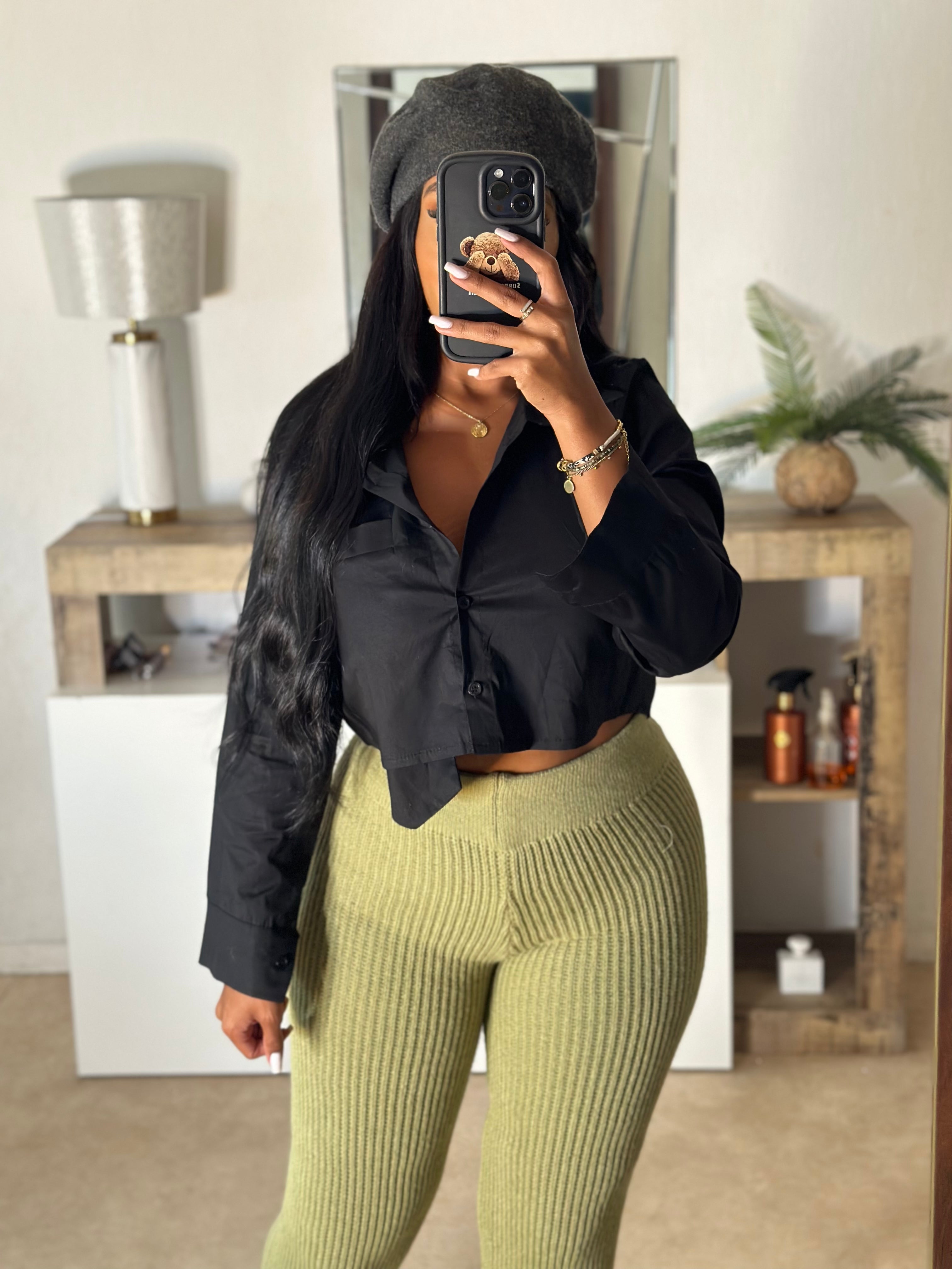 Chemise DENISE noir