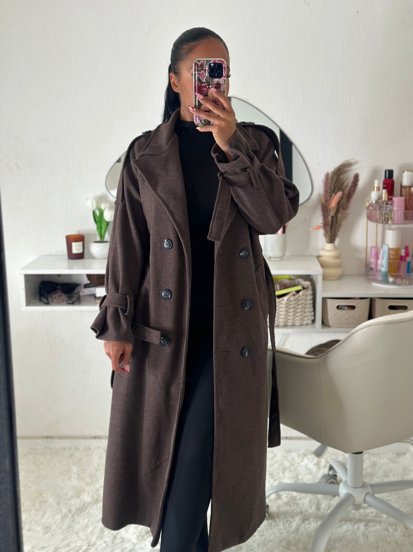 Trench AÏSSATA marron