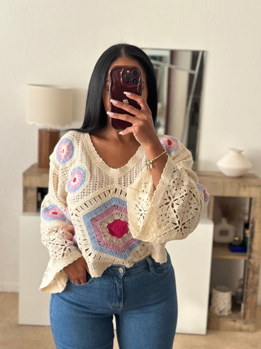 Top crochet JULIA