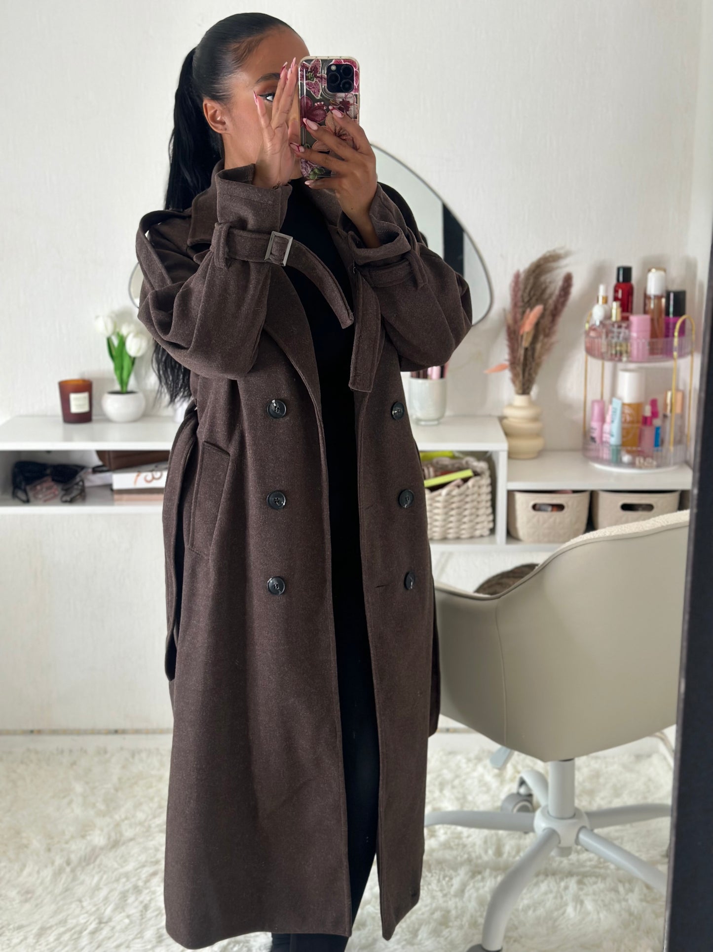 Trench AÏSSATA marron