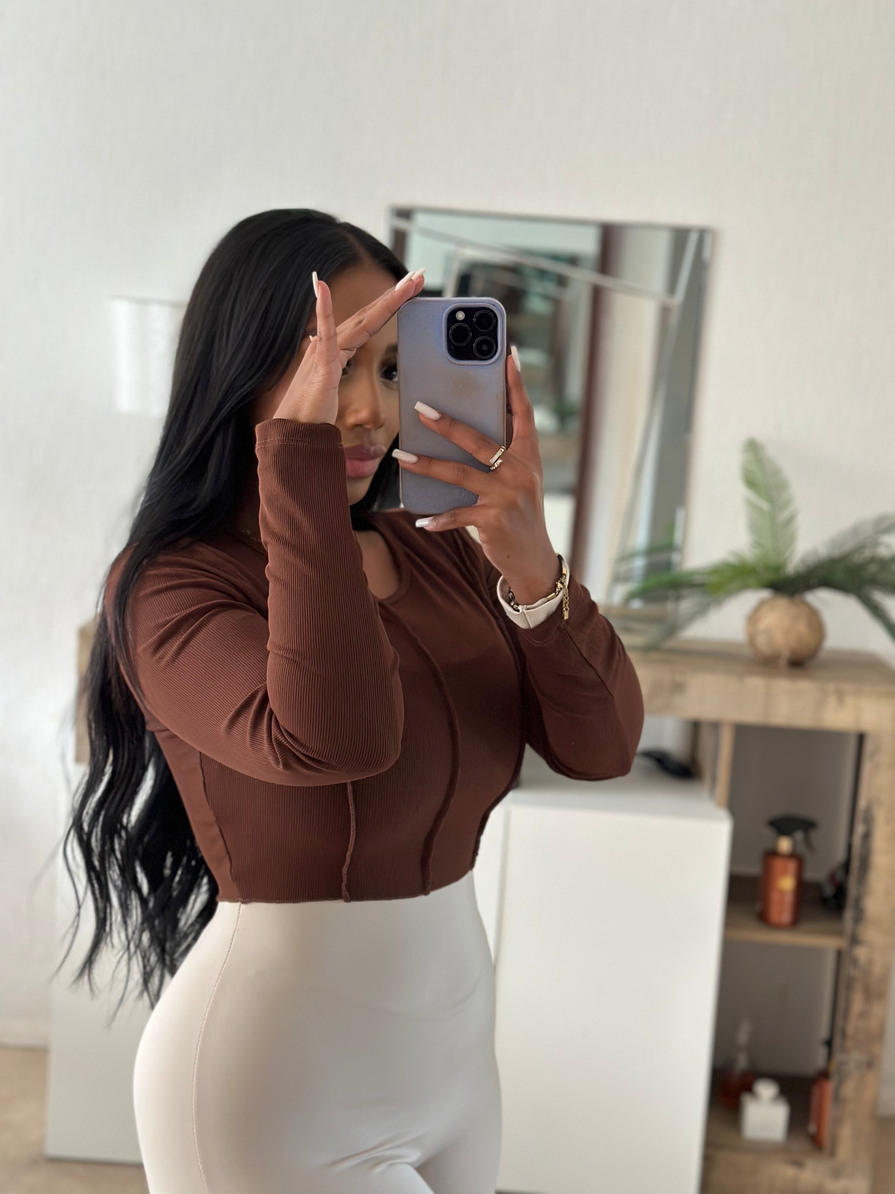 Top basic marron