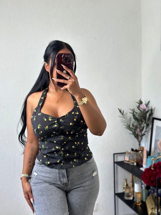 Top citron dos nu