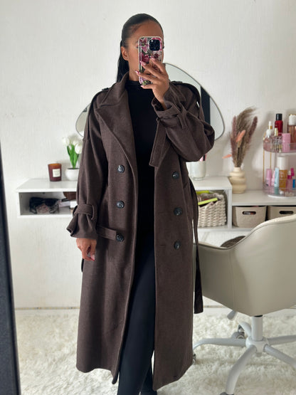 Trench AÏSSATA marron