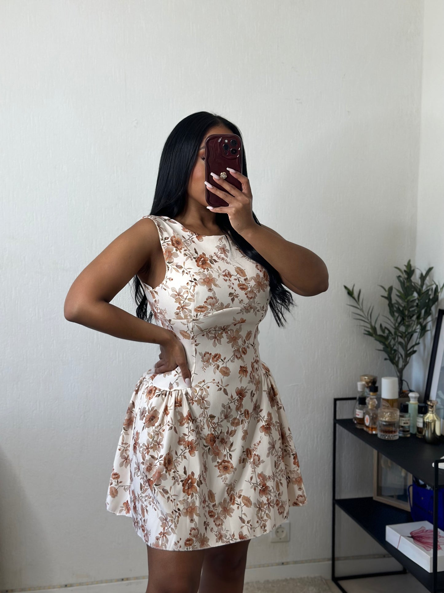 Robe cintrée SANDRA nude