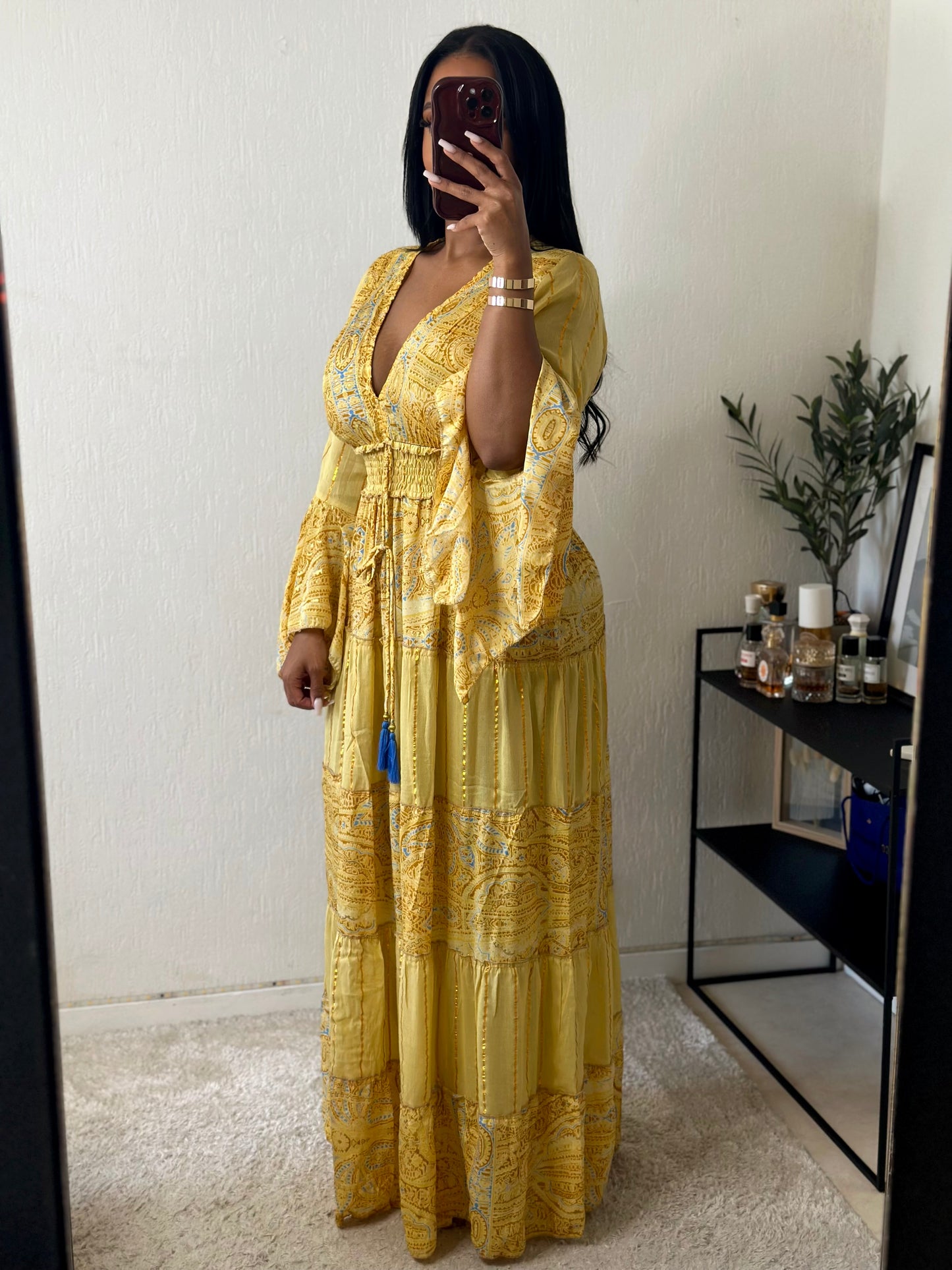 Robe AZALÉE jaune
