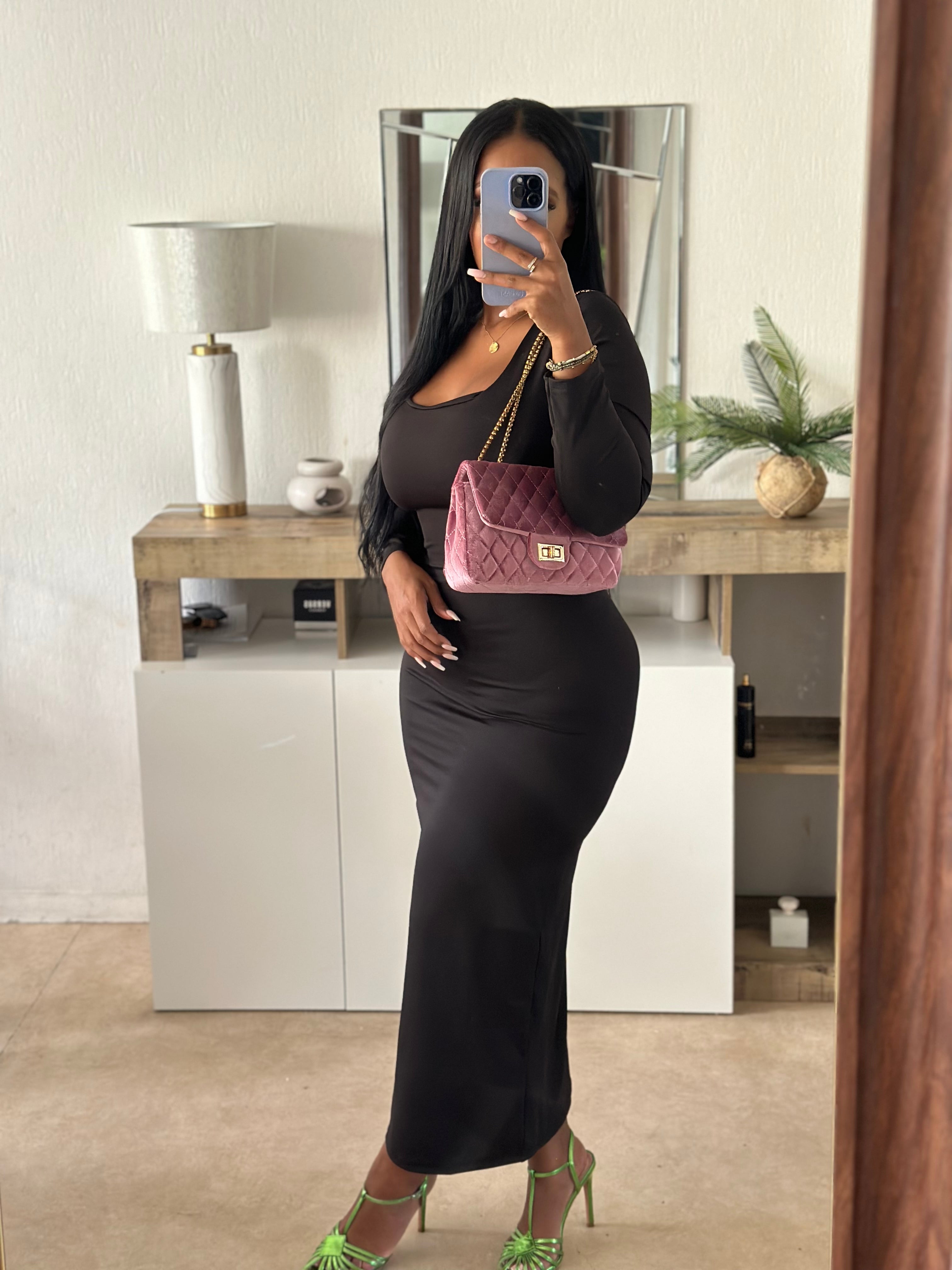Robe fenté sur un côté ZAOLIE