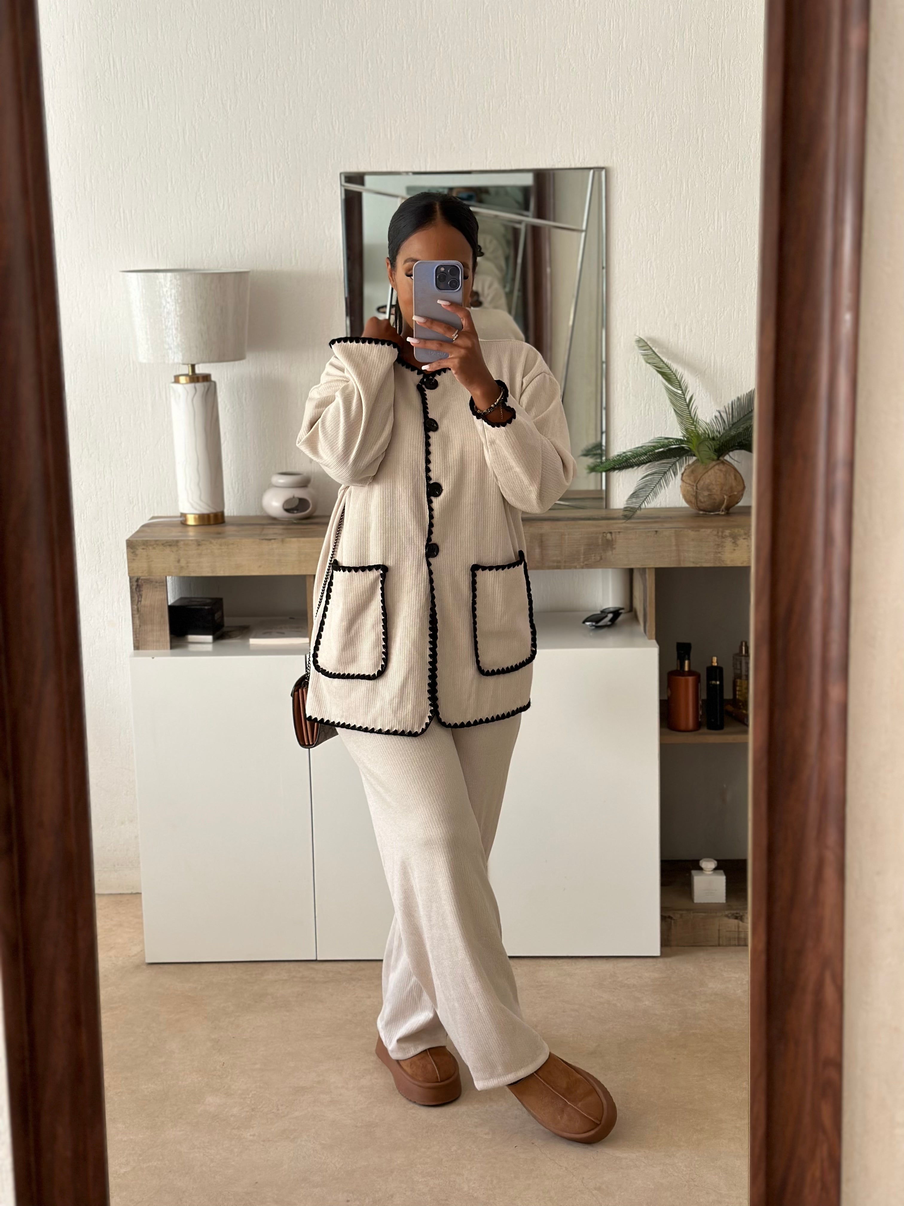Ensemble LOUISE beige