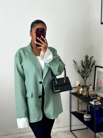 Veste tailleur LORENZA matière fine