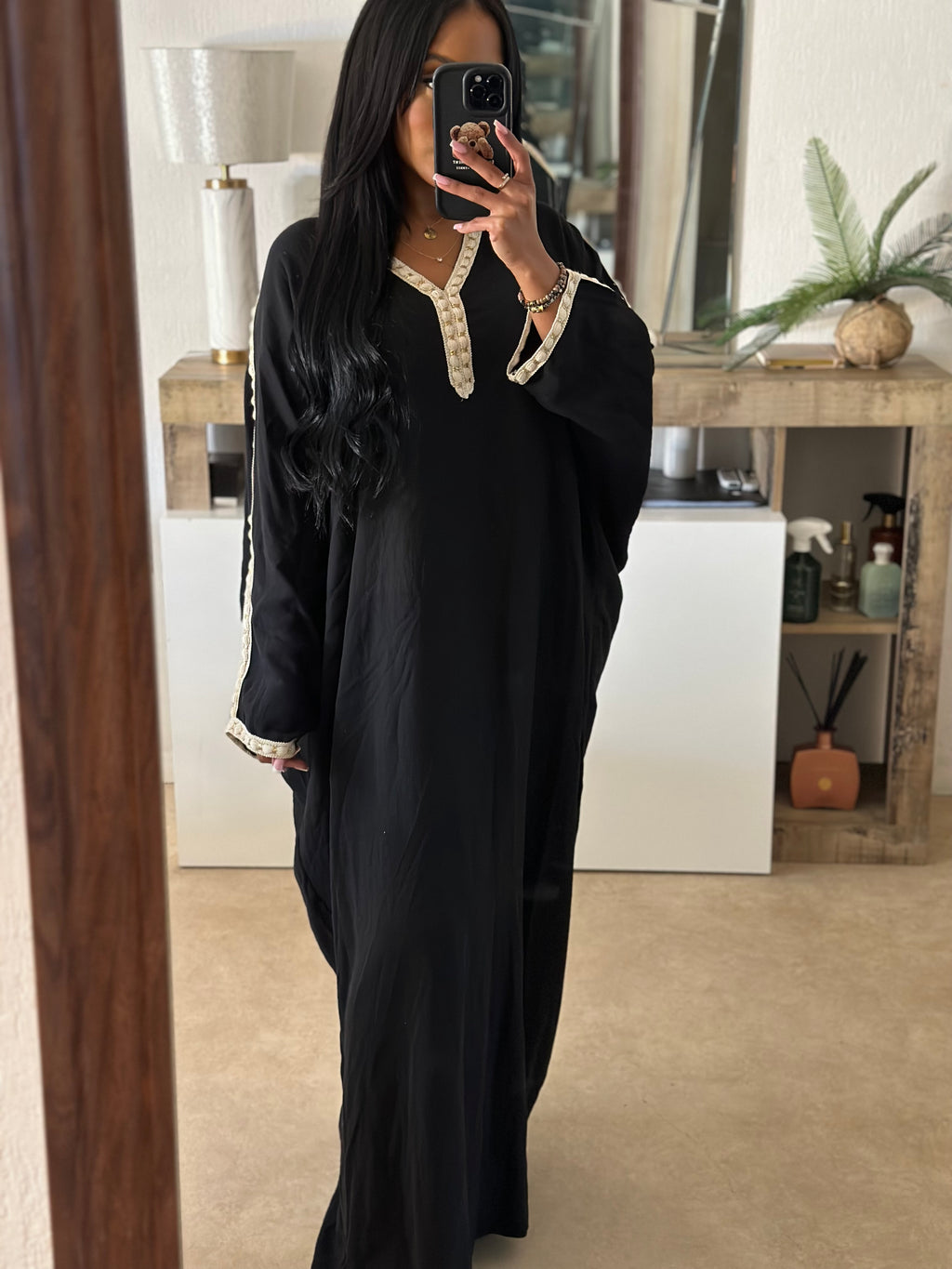 Abaya IMENE noir