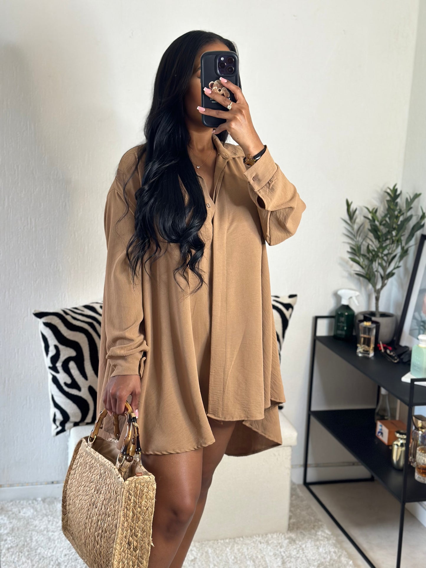 Robe/tunique LAURIANA camel