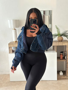 Bombers en jean ASTRID taille Medium