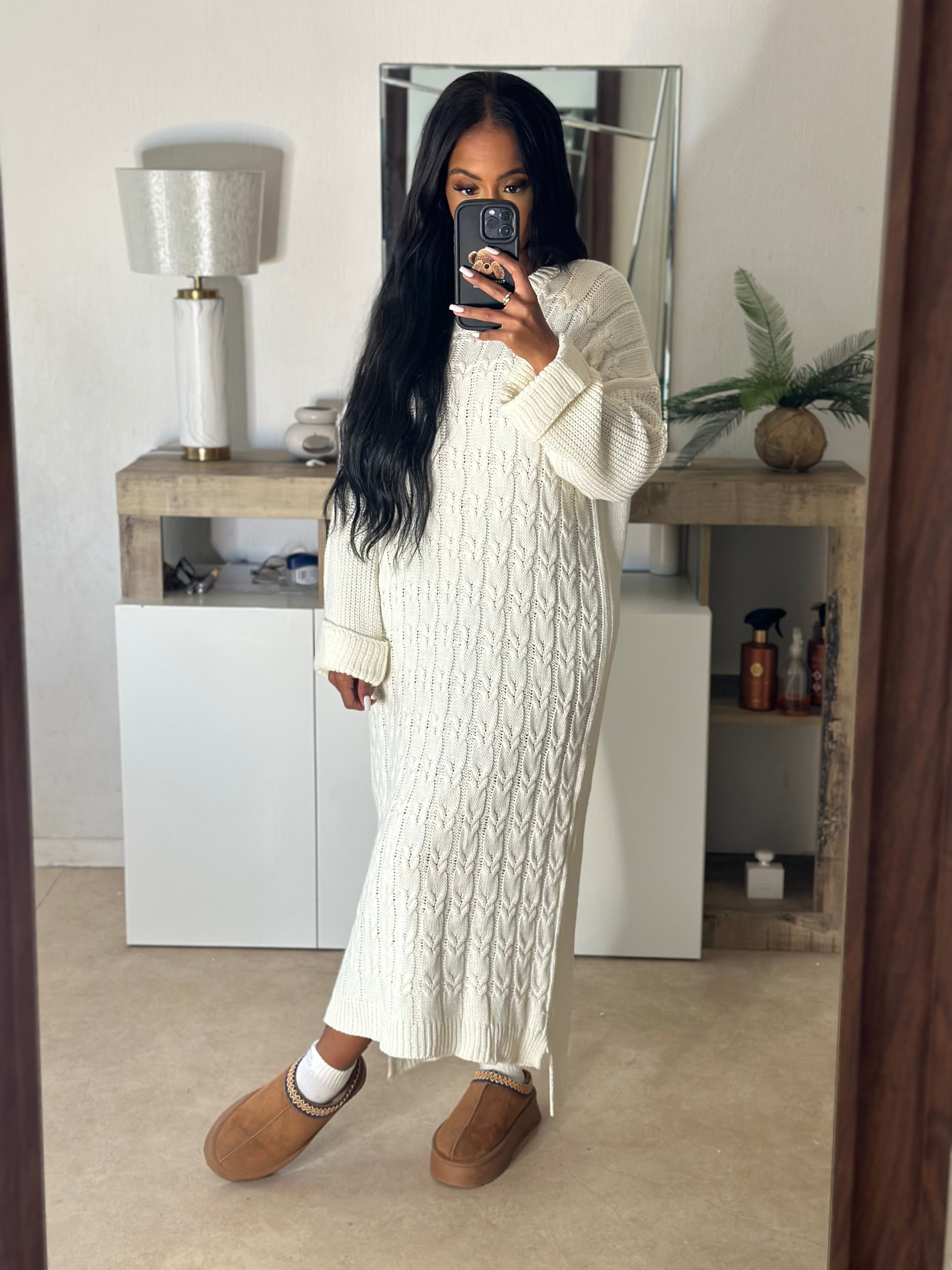 Robe en laine NUAGE