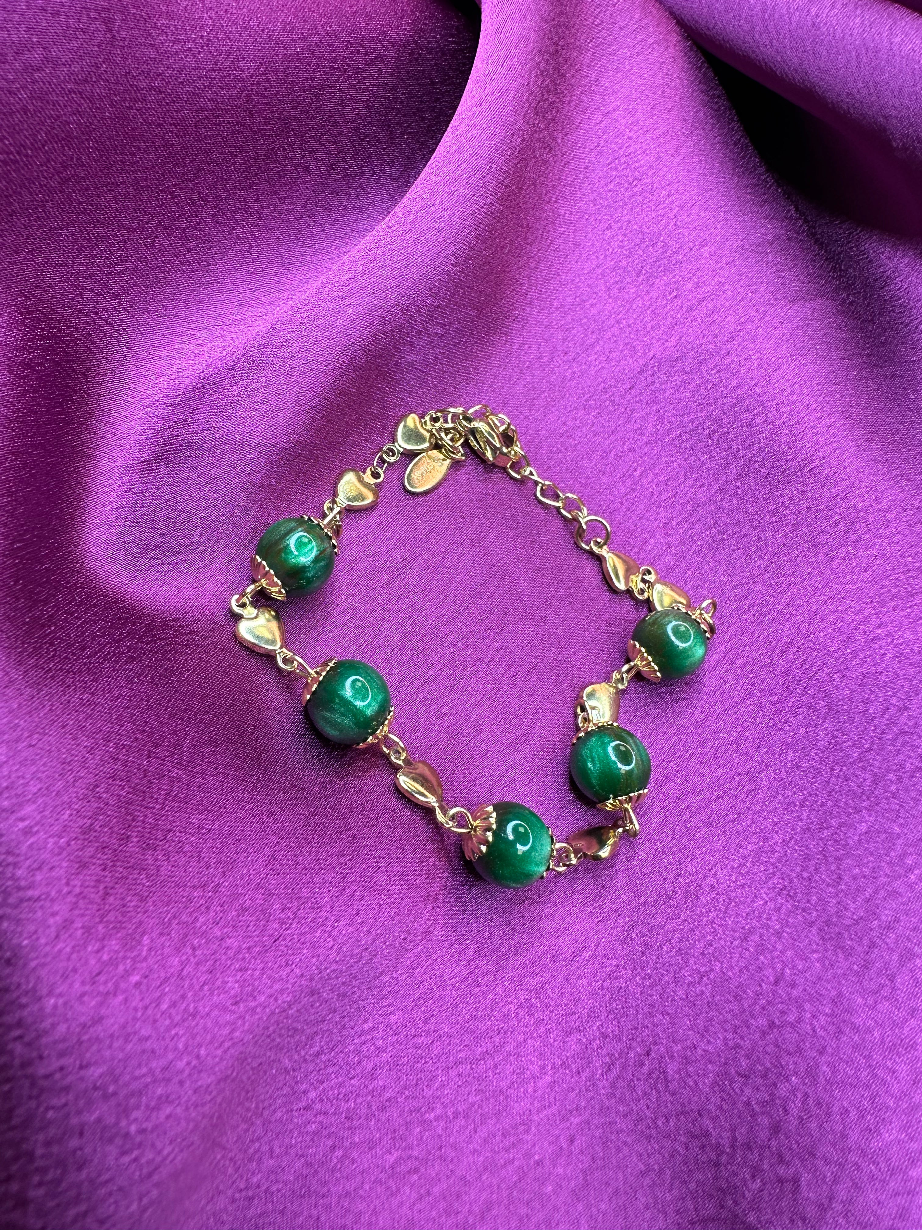 Bracelet AURORE vert