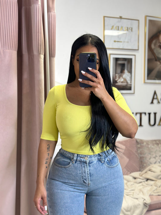 Top BEYA jaune